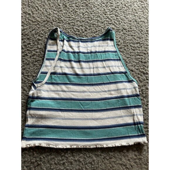 Women's AMERICAN EAGLE Soft & Sexy Rib Crop Tank Top ~ S - Picture 2 of 3